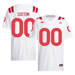 NU #00 2026-27 Custom White College Football Mens Jerseys 634937-227