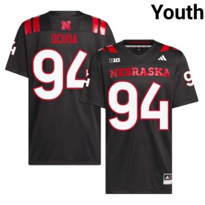 The Big Red Black College Football #94 2026 Jordan Ochoa Youth Jersey 478197-482